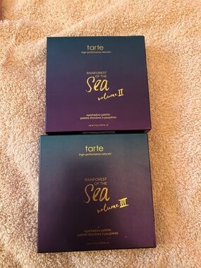 Tarte rainforest of the SEA 2&3 palettes